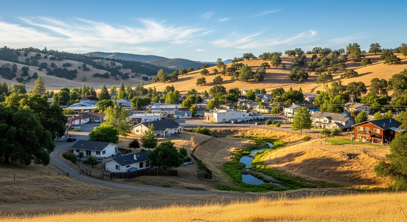 Scenic view of Coarsegold, California